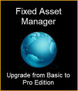 Fixed Asset Manager Upgrade from Basic to Pro Edition